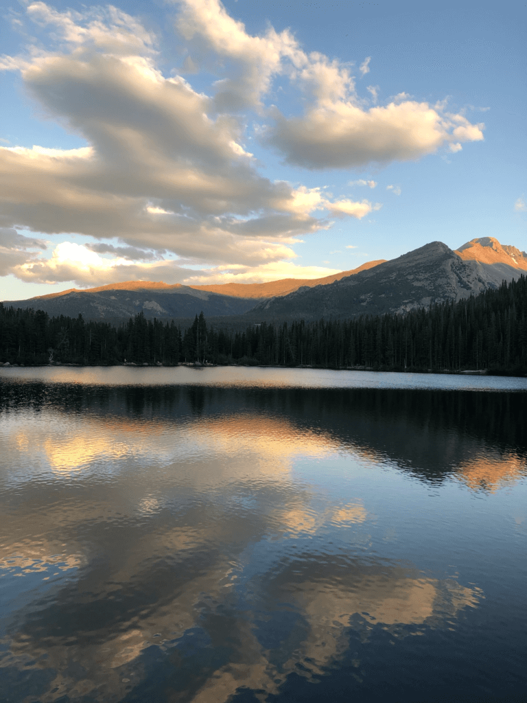 Bear Lake Sunset - Rocky Mountain National Park